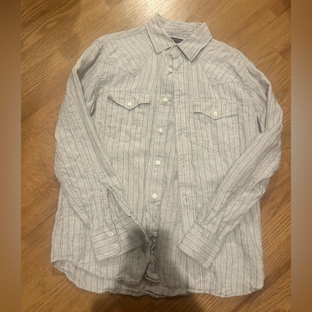 Banana republic linen Men's Shirt